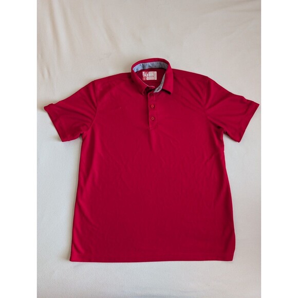 Chick-Fil-A Employee Oobe Men’s Size L Team Style Polo Uniform Shirt Red Work - Picture 1 of 6
